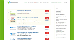 Desktop Screenshot of burialinsuranceexpenseplan.com